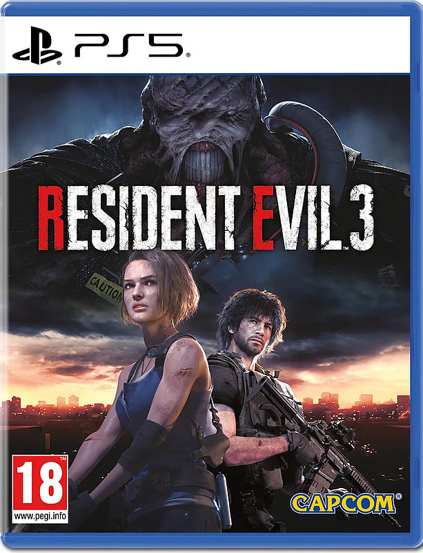 Resident Evil 3 Remake (AT-PEGI) Cover