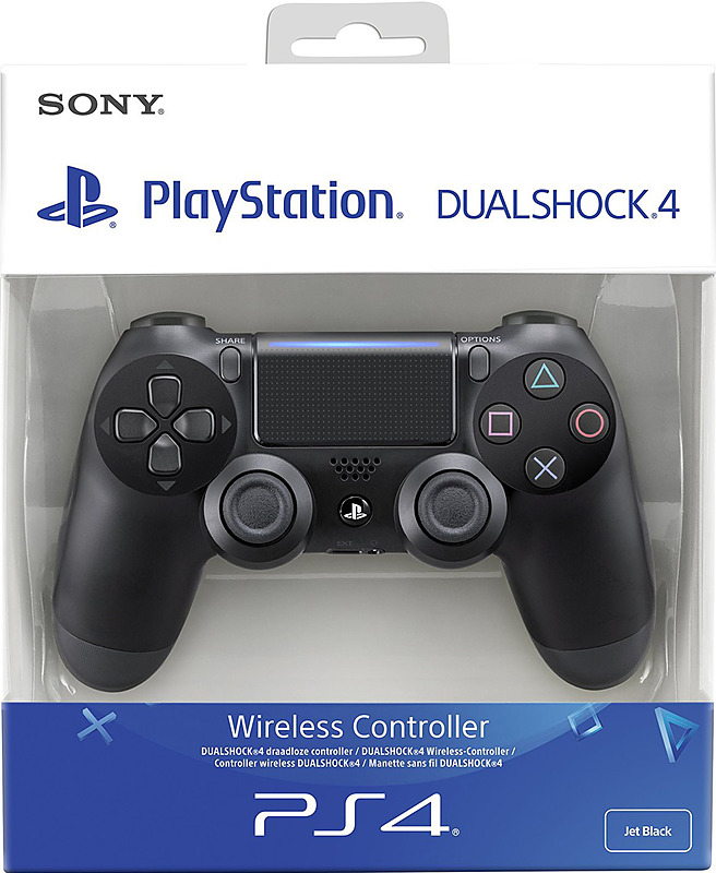 Controller DualShock 4 org. black V2 Cover