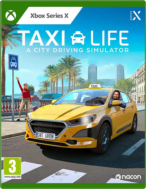 Taxi Life: A City Driving Simulator (PEGI) Cover