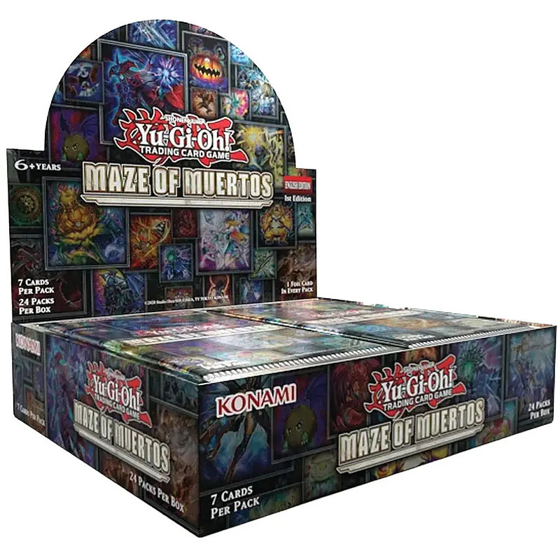 Yu-Gi-Oh! Maze of Muertos Booster Display (EN) Cover