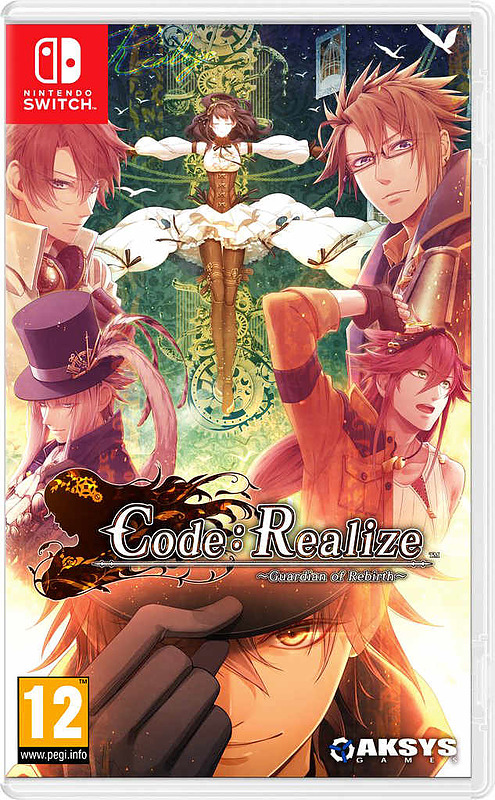 Code Realize: Guardian of Rebirth (PEGI) Cover