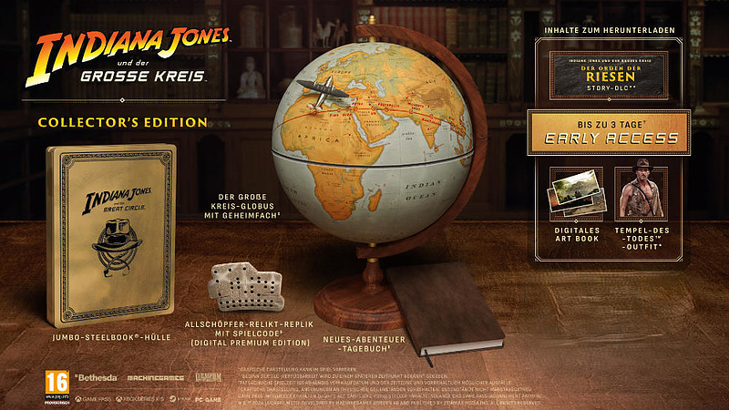 Indiana Jones und der Große Kreis Collectors Edit. Cover