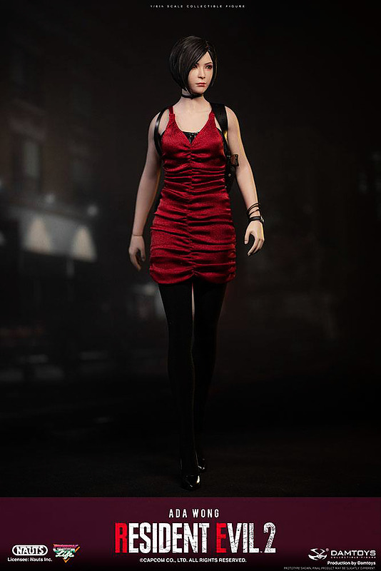 Resident Evil 2 Actionfigur 1/6 Ada Wong Rueckseite