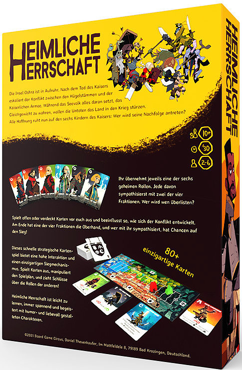 Heimliche Herrschaft Rueckseite