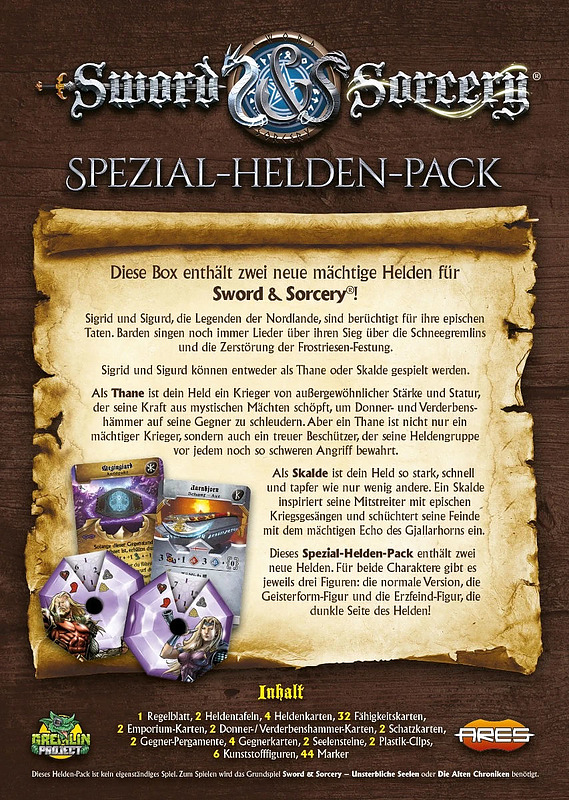 Sword & Sorcery - Sigrid/Sigurd Rueckseite