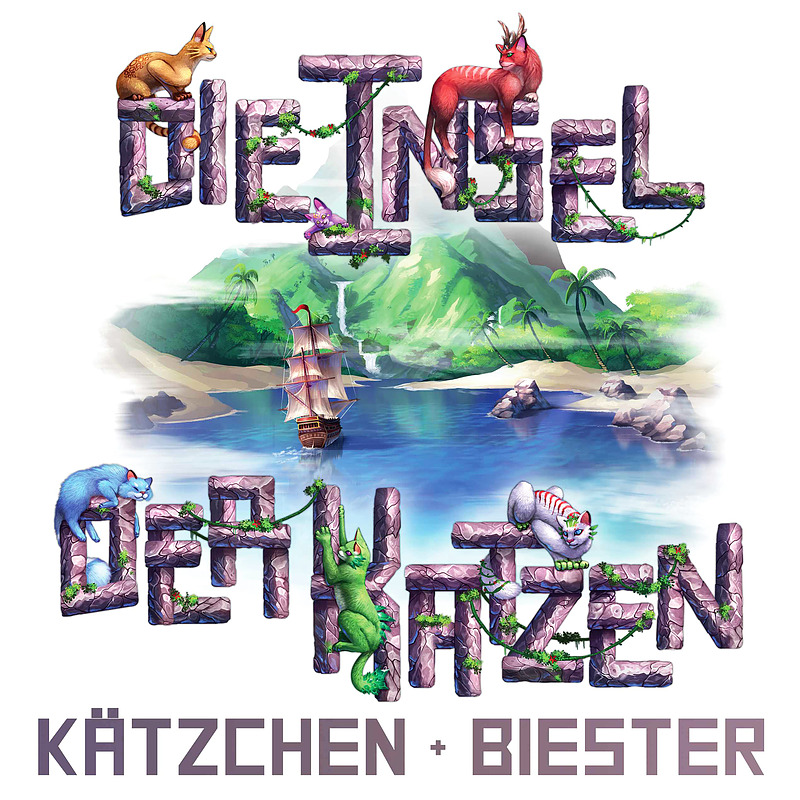 Die Insel der Katzen: Kätzchen und Biester Cover