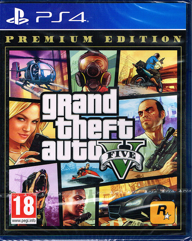 Grand Theft Auto V Premium Edition (AT-PEGI) Cover
