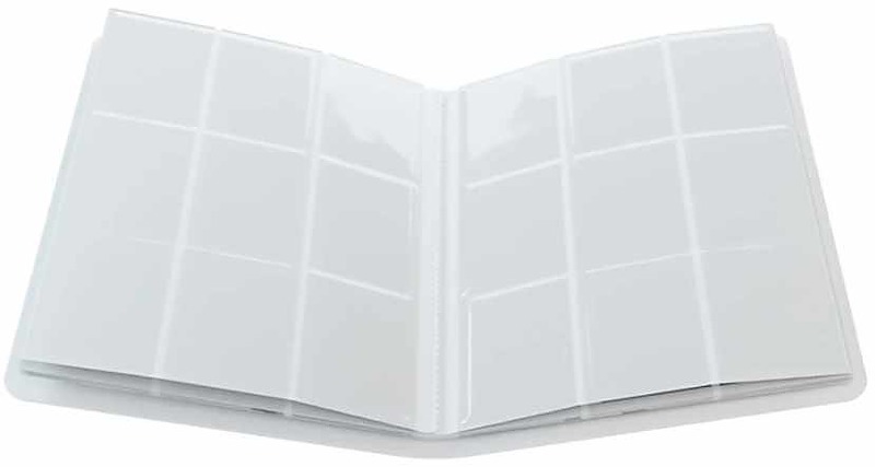 Album 18-Pocket Weiß Rueckseite