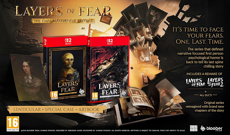 Layers of Fear The Final Masterpiece Edition (PEGI) Rueckseite