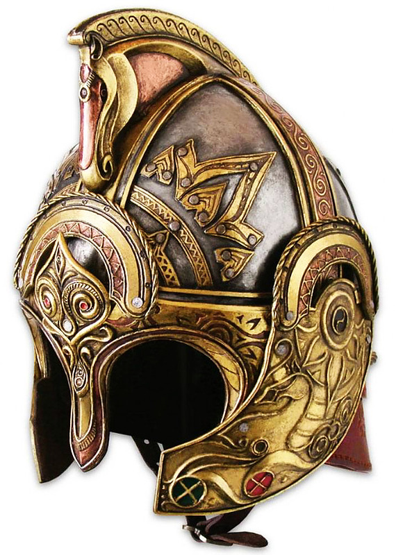 Herr der Ringe Replik 1/1 Helm von König Théoden Cover