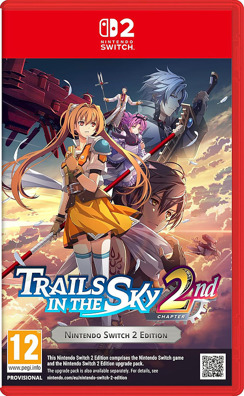 Trails in the Sky 2nd Chapter (PEGI) Cover