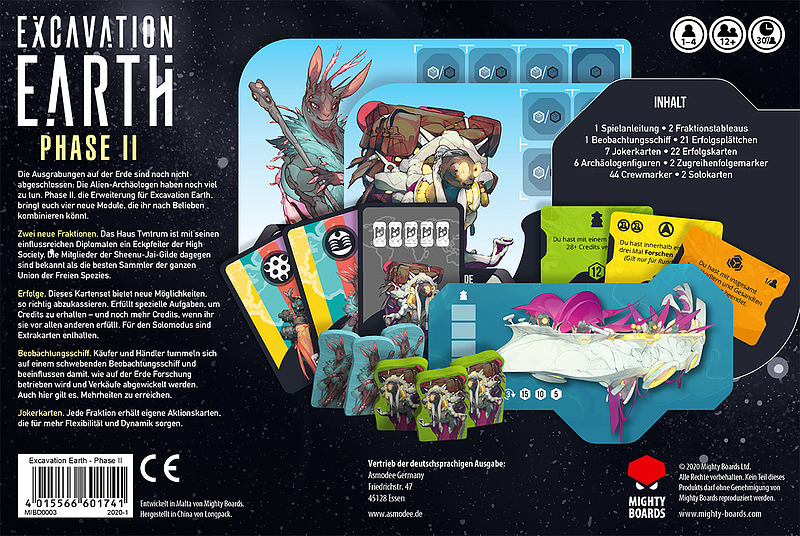 Excavation Earth Second Wave Rueckseite