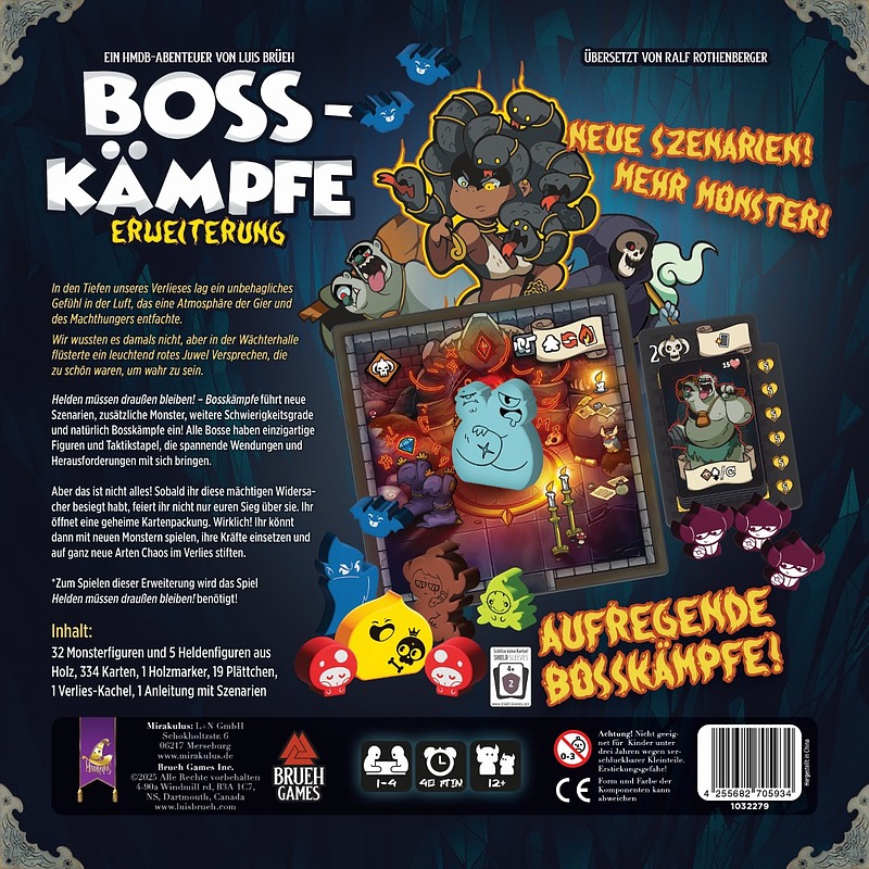Helden müssen draußen bleiben! - Bosskämpfe Rueckseite