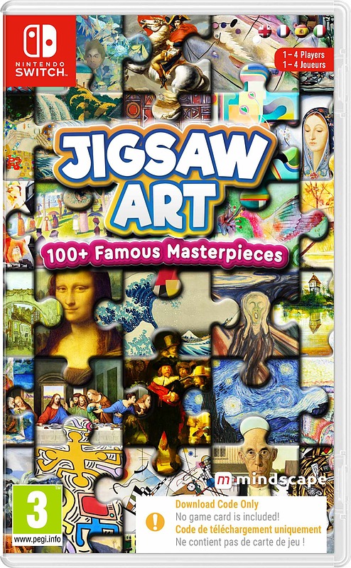 Jigsaw Art: 100+ Famous Masterpieces Cover