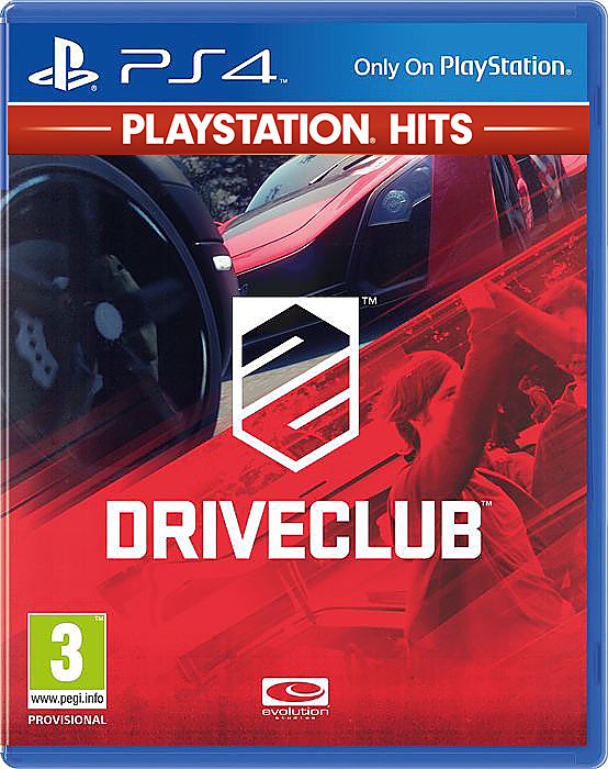 Driveclub PS4 Hits Cover