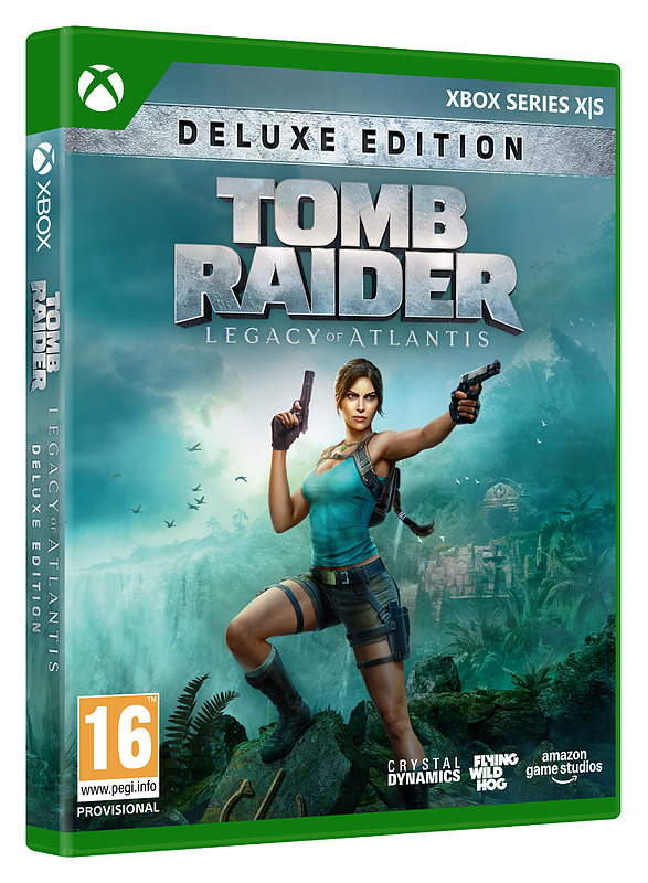 Tomb Raider: Legacy of Atlantis Deluxe Edition (AT-PEGI) Cover