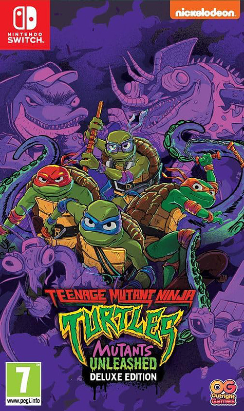 TMNT Mutants Unleashed Deluxe Edition (PEGI) Cover