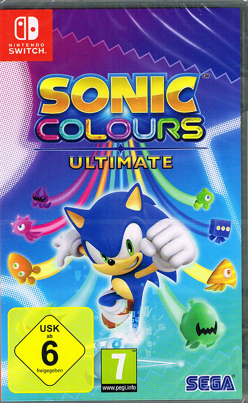 Sonic Colours Ultimate (AT-PEGI) Cover