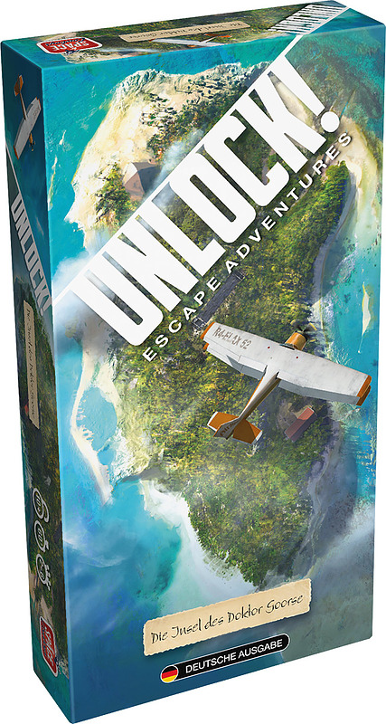 Unlock! - Die Insel des Doktor Goorse Cover