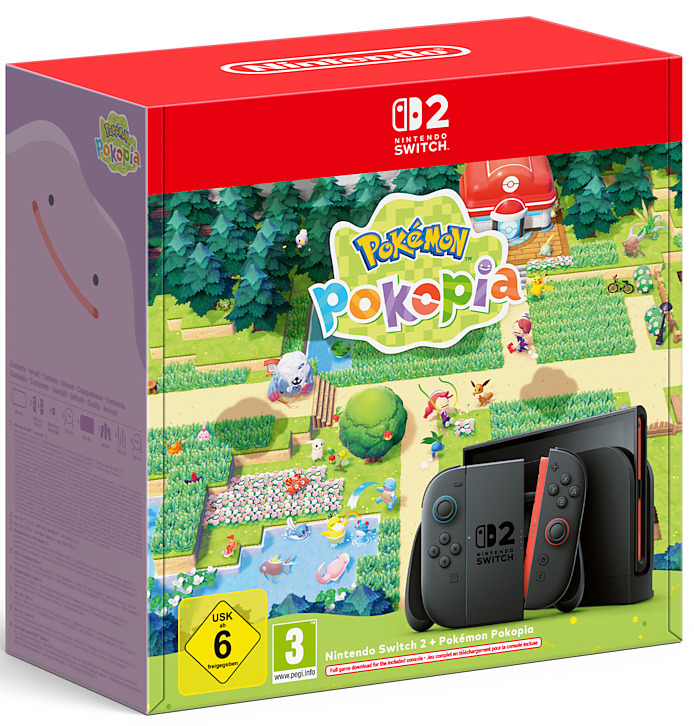 Nintendo Switch 2 + Pokémon Pokopia Cover