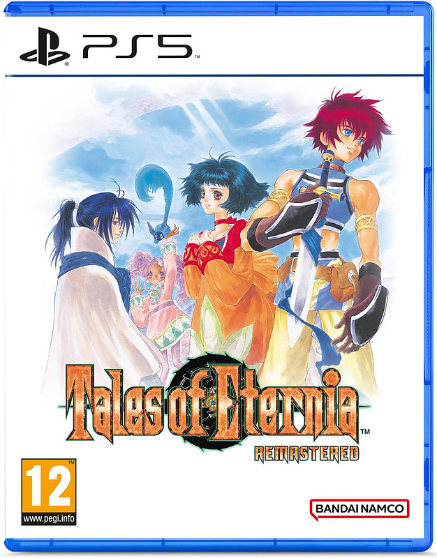 Tales of Eternia Remastered (PEGI) Cover