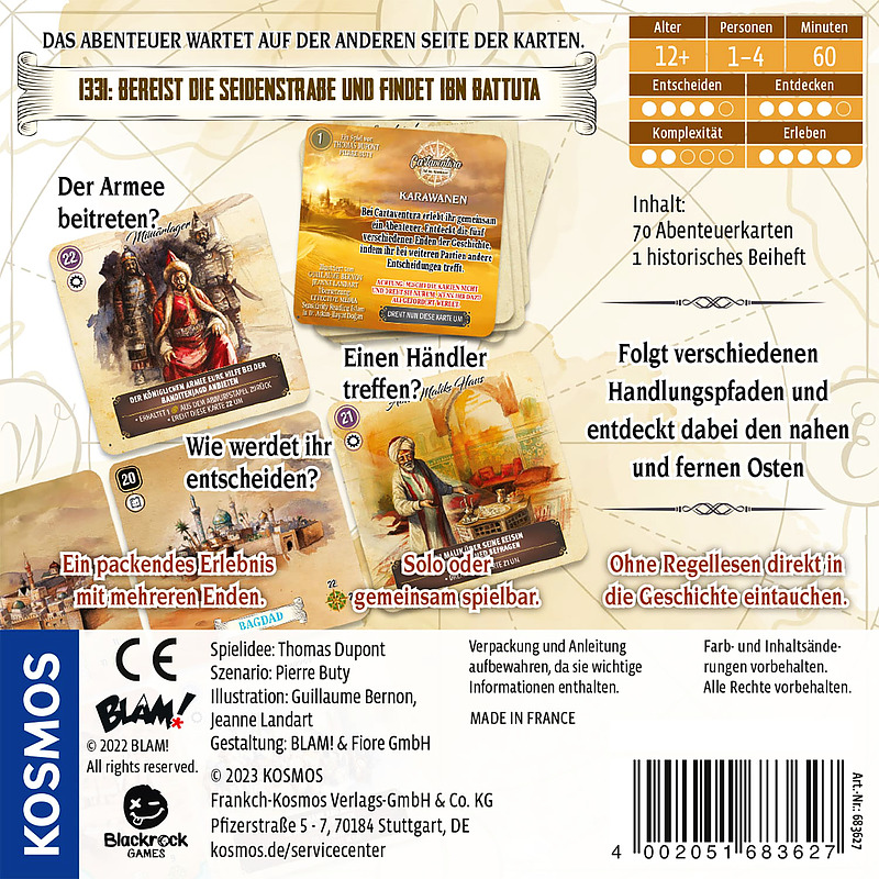 Cartaventura - Karawanen Rueckseite