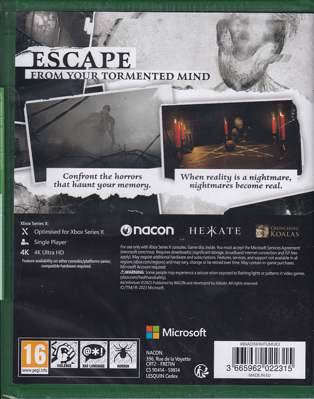 Ad Infinitum (PEGI) Cover