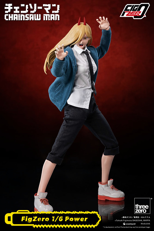 Chainsaw Man FigZero Actionfigur 1/6 Power Rueckseite Chainsaw Man FigZero Actionfigur 1/6 Power Rueckseite