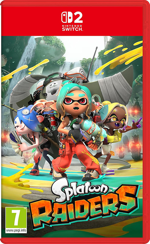 Splatoon Raiders (PEGI) Cover