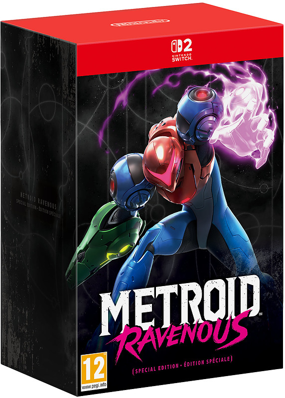 Metroid Ravenous Special Edition (PEGI) Cover