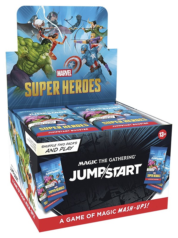 MTG - Marvel Super Heroes Jump Start Display (EV) Cover