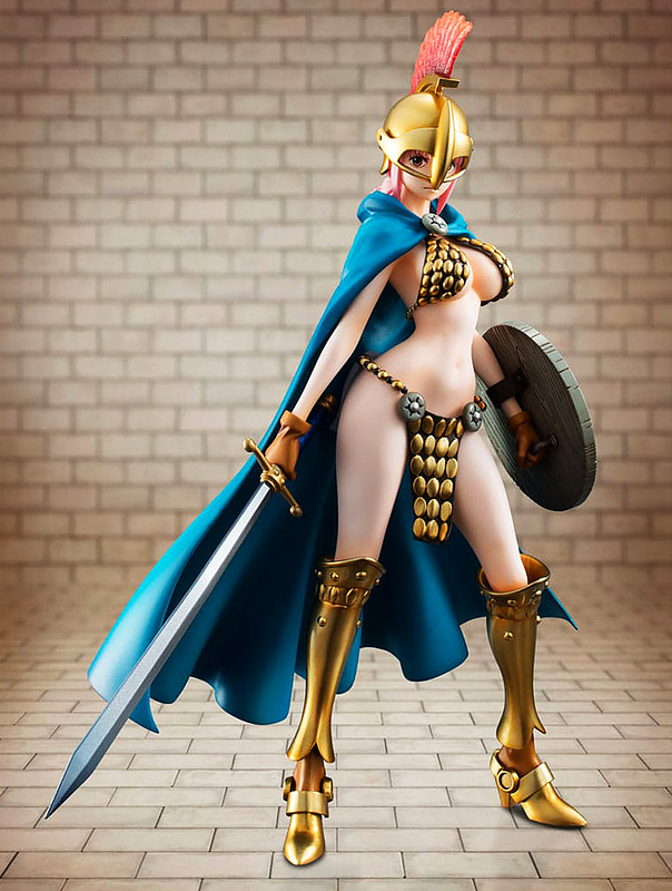 One Piece PVC Statue Gladiator Rebecca Cover