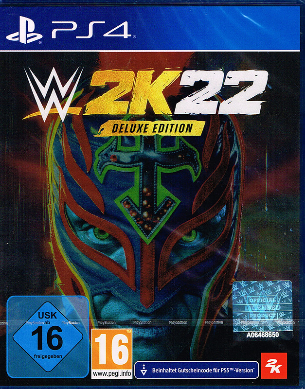 WWE 2K22 Deluxe Edition Cover