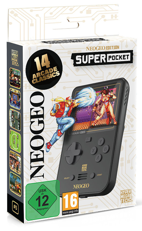 Blaze Evercade Neo-Geo Super Pocket Cover