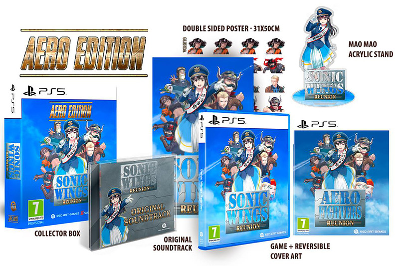 Sonic Wings Reunion Collectors Edition (PEGI) Cover