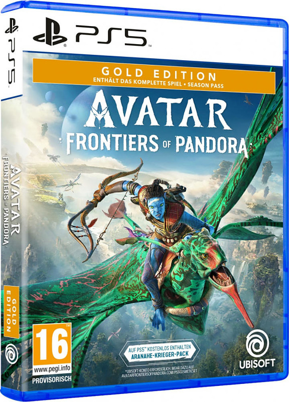Avatar: Frontiers of Pandora Gold (AT-PEGI) Cover