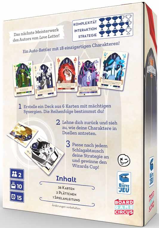 Wizard's Cup Rueckseite