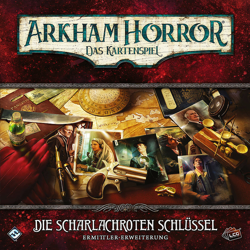 Arkham Horror: LCG - Die scharlachroten Schlüssel Cover