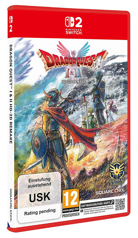 Dragon Quest 1 & 2 HD-2D Remake Cover