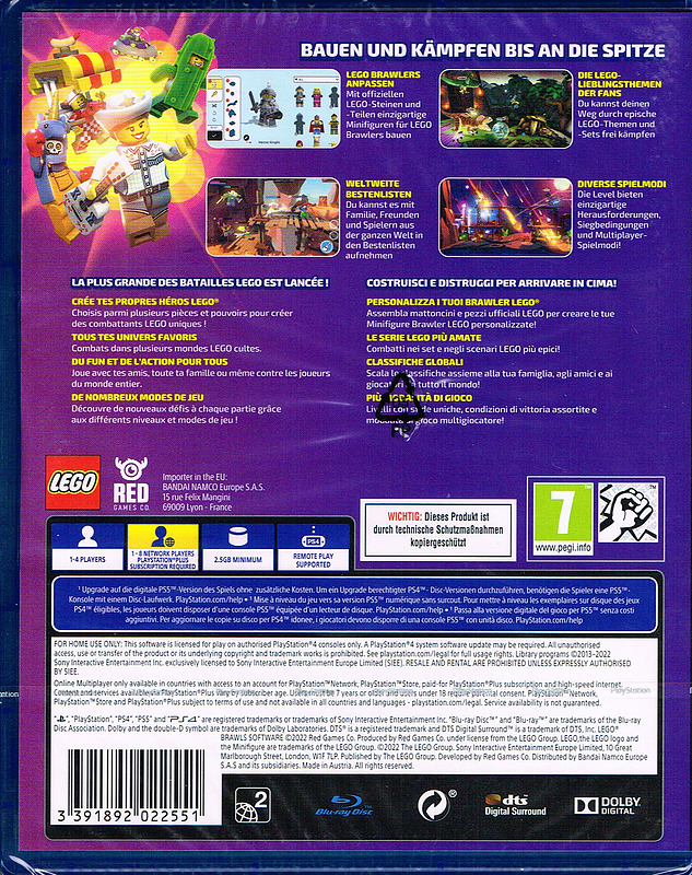 Lego Brawls Rueckseite