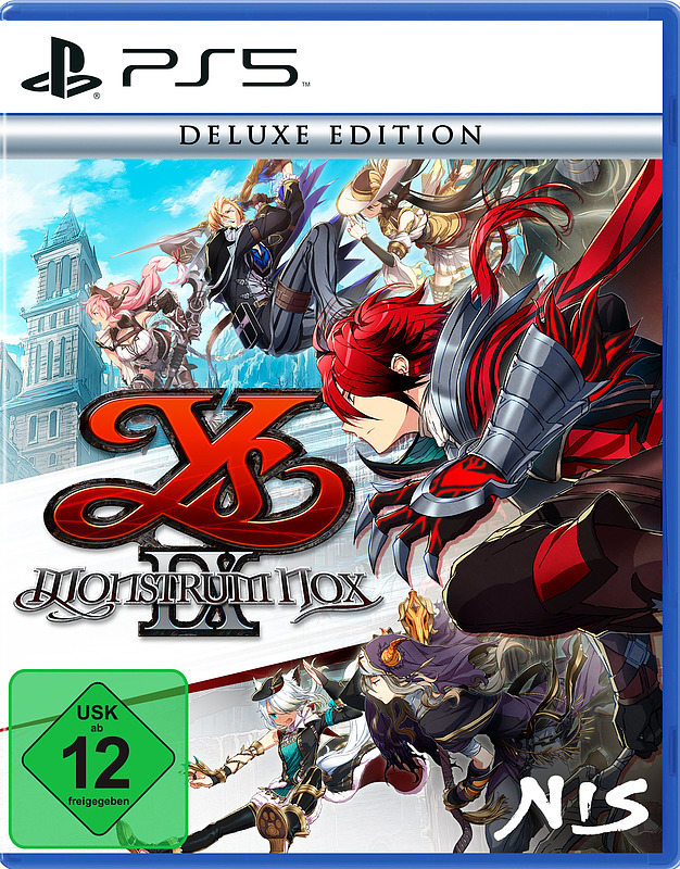 Ys IX: Monstrum Nox Deluxe Edition Cover
