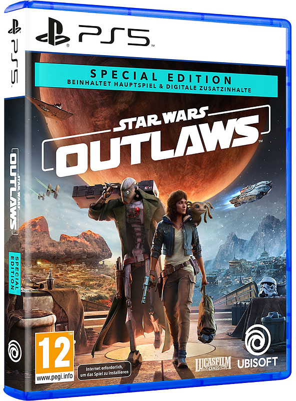 Star Wars Outlaws Special Edition (AT-PEGI) Cover
