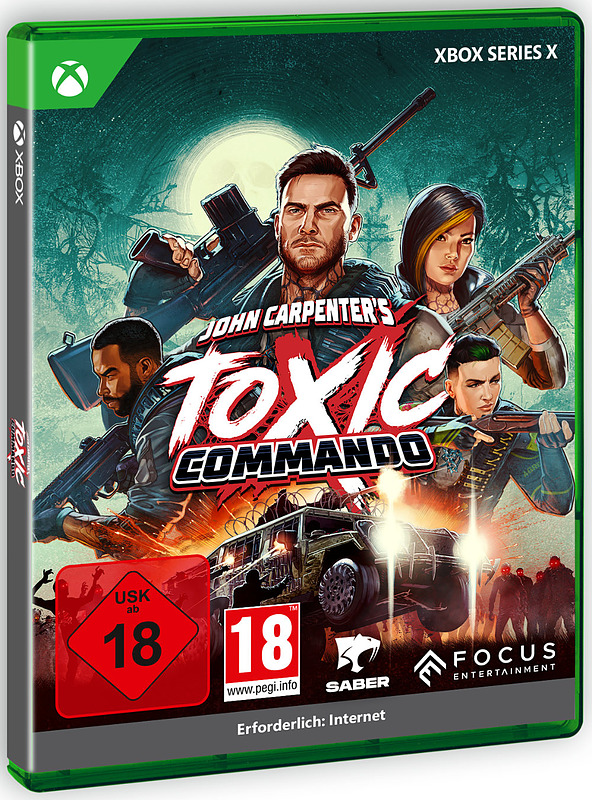 John Carpenter's Toxic Commando Day 1 Edition Cover