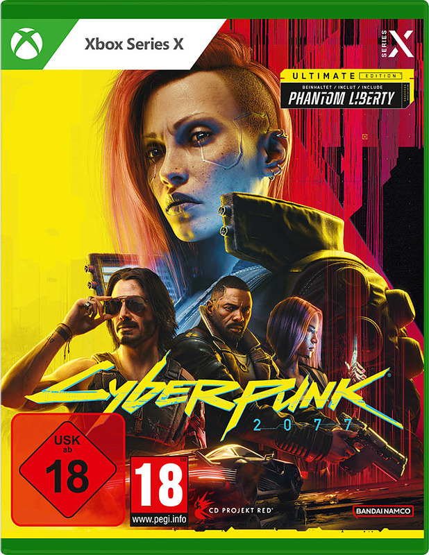 Cyberpunk 2077 Ultimate Collection DLC auf Disk enthalten Cover