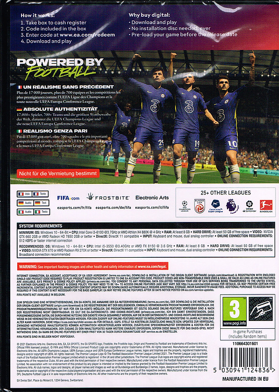 FIFA 22 (AT-PEGI) Rueckseite