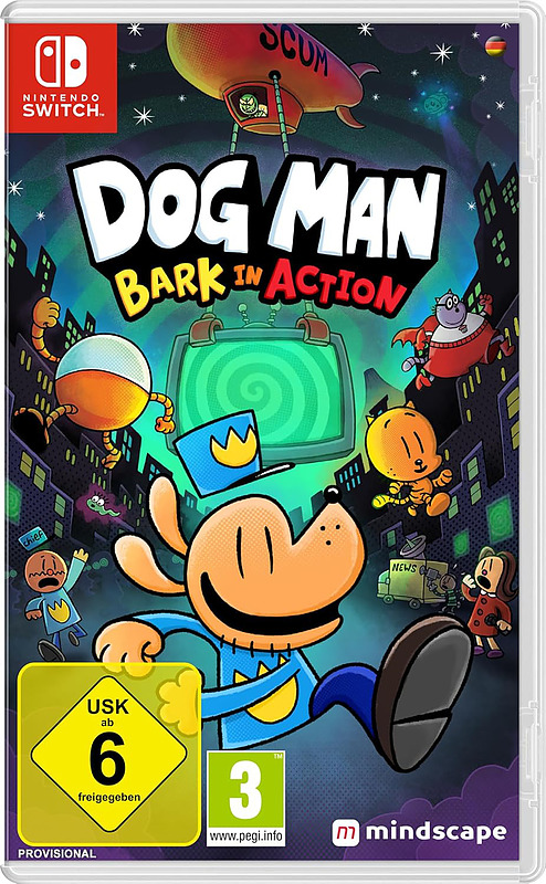 Dog Man: Bark in Action Cover