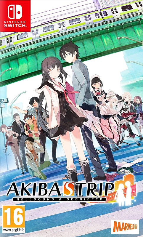 Akiba's Trip Hellbound & Debriefed (PEGI) Cover