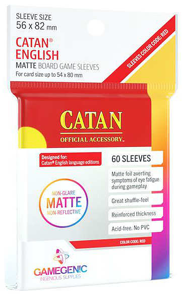Gamegenic - Matte Catan-Sized 50 Cover
