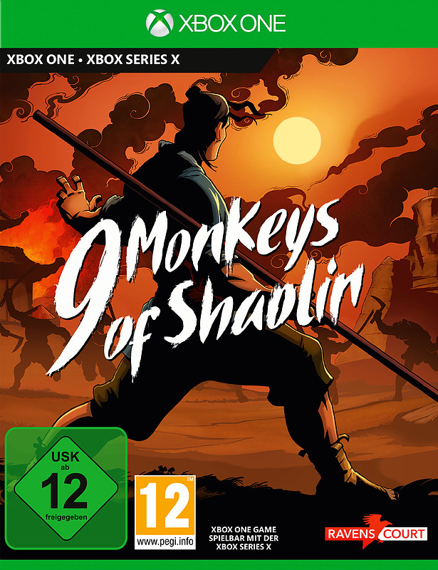 9 Monkeys of Shaolin Cover