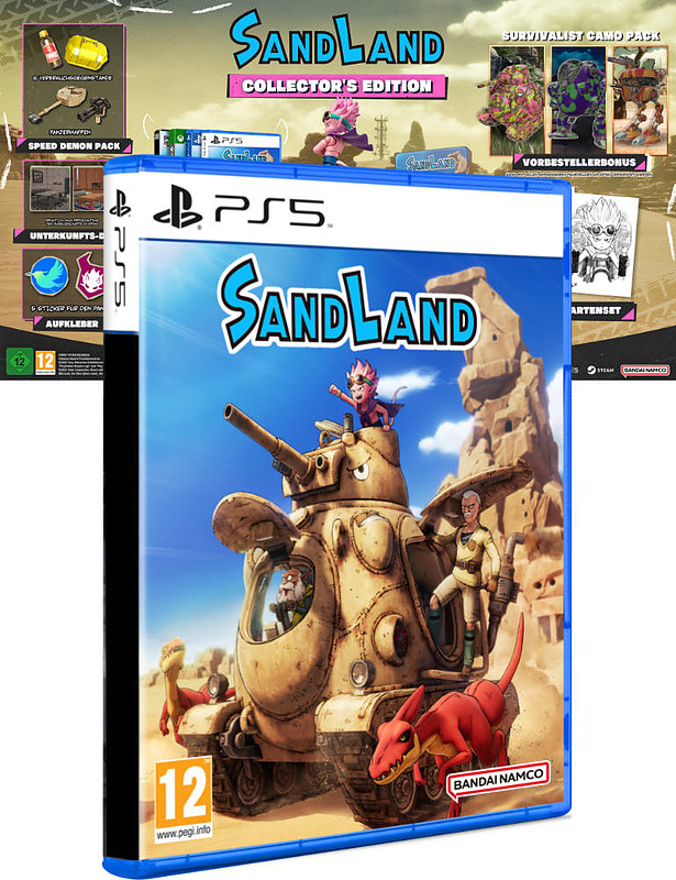 Sand Land Collectors Edition Cover